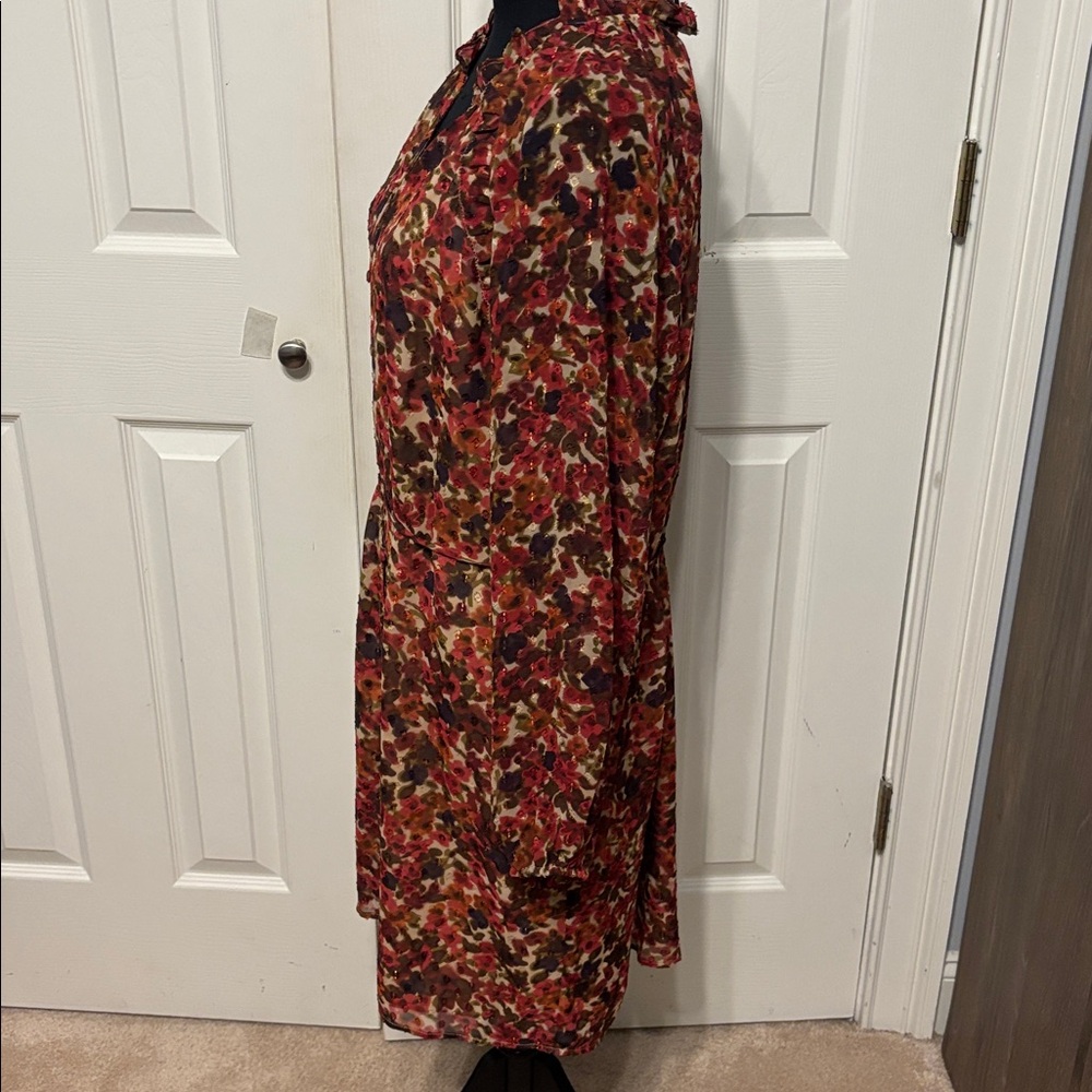 Daniel Rainn Mia Floral Mini Dress - Picture 9 of 12